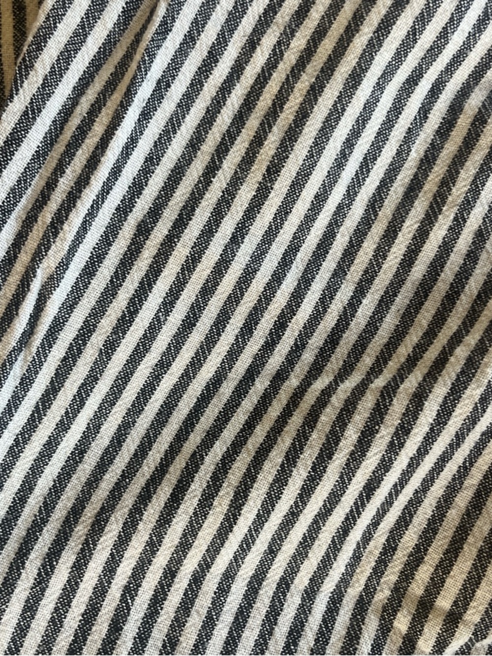Rewind Black & White Striped Wide-Leg Pants - Picture 6 of 7